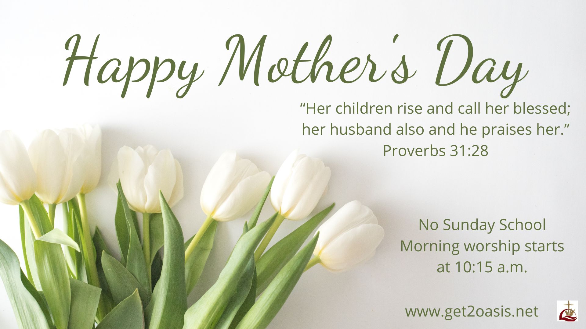 Mother's Day - No Sunday School